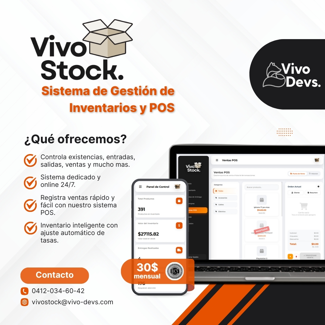 VivoStock Dashboard